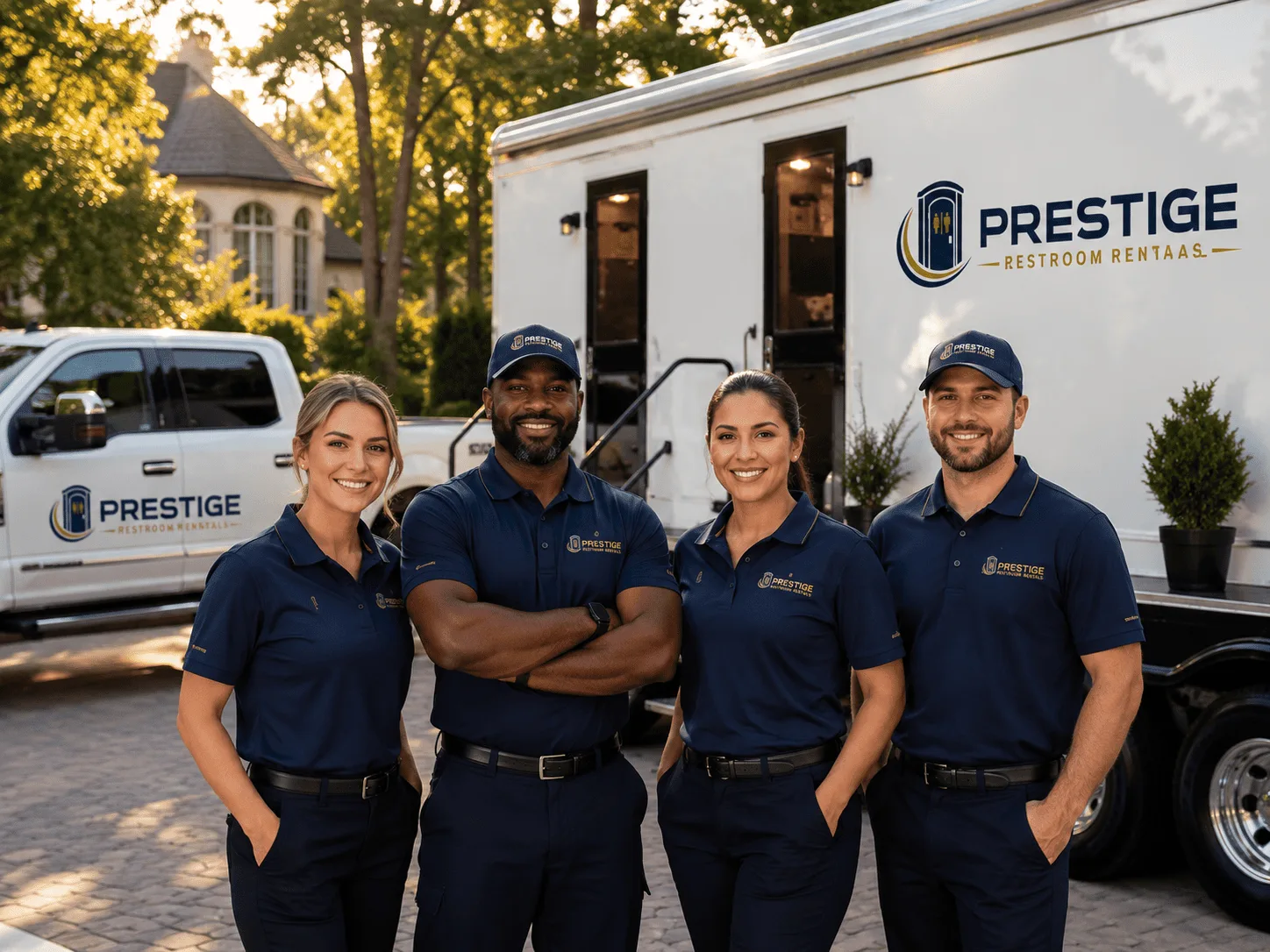 Trusted Luxury Portable Restrooms company in Triangle, VA